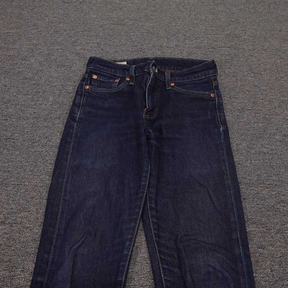 Levi's 510 Jeans Mens‎ 28x30 Blue Dark Wash Skinny Slim Stretch Denim Pants